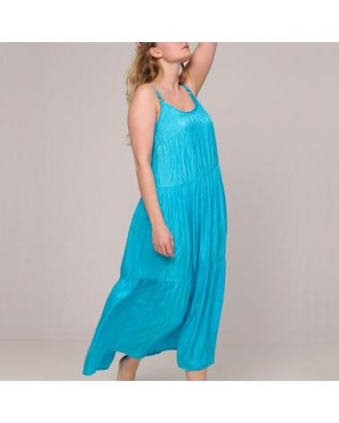 Vestido Playa Prima Donna Swim colección Kochi COLOR: azul; TALLAS: 36-38, 40-42, 44-46, 48-50  -   - PEPI GUERRA
