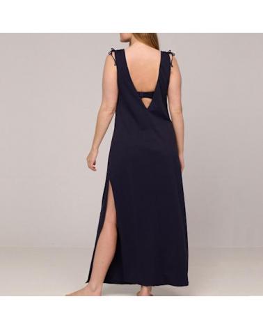 Vestido Playa Prima Donna Swim colección Pinner COLOR: marino; TALLAS: 38, 40, 42, 44, 46  -   - PEPI GUERRA
