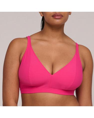 Bikini Triángulo Prima Donna Swim colección Aswan COLOR: azul, fucsia; TALLAS: 85c, 90c, 95c, 100c, 105c, 85d, 90d