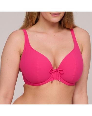 Bikini Escotado Prima Donna Swim colección Aswan COLOR: azul, fucsia; TALLAS: 95b, 100b, 105b, 85c, 90c, 95c, 100c