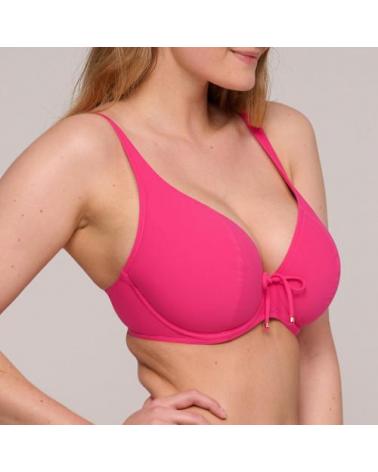 Bikini Escotado Prima Donna Swim colección Aswan COLOR: azul, fucsia; TALLAS: 95b, 100b, 105b, 85c, 90c, 95c, 100c