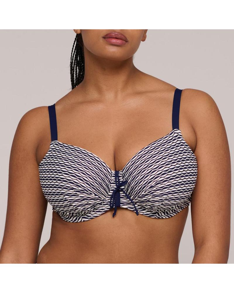 Bikini Balconet Prima Donna Swim colección Kalba COLOR: marino; TALLAS: 90c, 95c, 100c, 105c, 85d, 90d, 95d, 100d