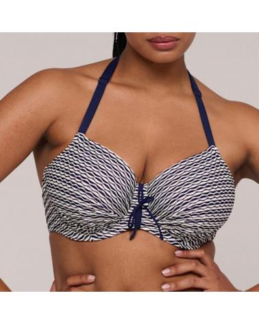 Bikini Balconet Prima Donna Swim colección Kalba COLOR: marino; TALLAS: 90c, 95c, 100c, 105c, 85d, 90d, 95d, 100d