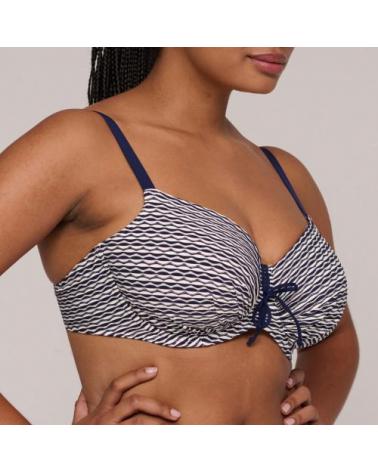 Bikini Balconet Prima Donna Swim colección Kalba COLOR: marino; TALLAS: 90c, 95c, 100c, 105c, 85d, 90d, 95d, 100d