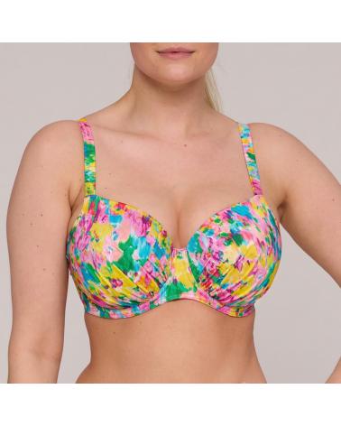 Bikini Balconet Prima Donna Swim colección Ubud COLOR: amarillo; TALLAS: 90c, 95c, 100c, 105c, 85d, 90d, 95d, 100d