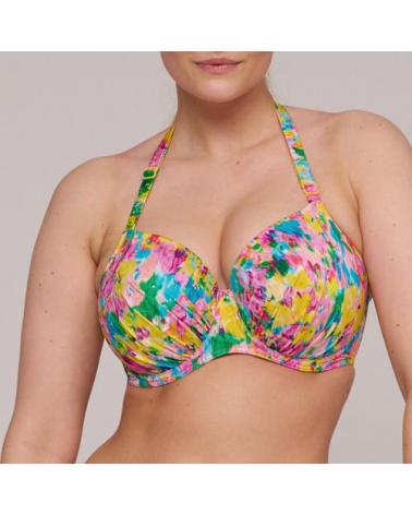Bikini Balconet Prima Donna Swim colección Ubud COLOR: amarillo; TALLAS: 90c, 95c, 100c, 105c, 85d, 90d, 95d, 100d