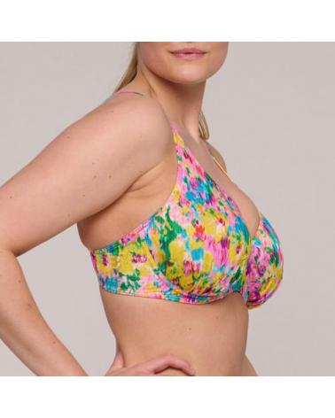Bikini Triángulo Prima Donna Swim colección Ubud COLOR: amarillo; TALLAS: 85c, 90c, 95c, 100c, 105c, 110c, 85d, 90d