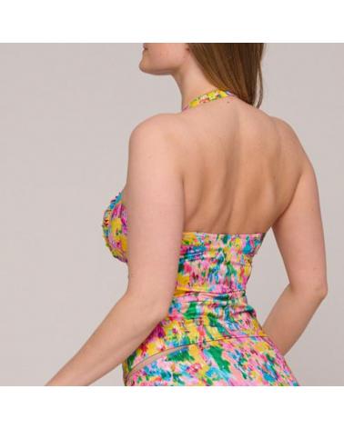 Tankini Prima Donna Swim colección Ubud COLOR: amarillo; TALLAS: 90c, 95c, 100c, 105c, 90d, 95d, 100d, 105d, 90e, 95e