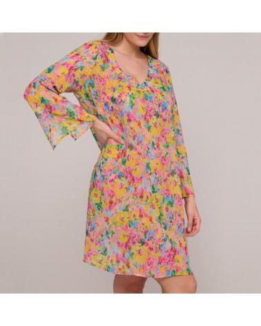 Kaftan Prima Donna Swim colección Ubud COLOR: amarillo; TALLAS: 36-38, 40-42, 44-46, 48-50  -   - PEPI GUERRA