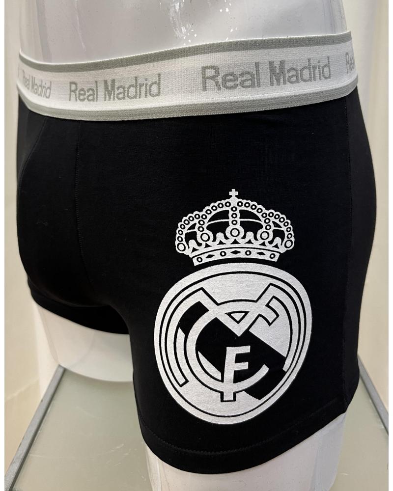 Bóxer Caballero Real Madrid TALLAS: xxs, xs, s, m, l; COLOR: blanco, negro  -   - PEPI GUERRA