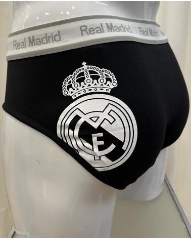 Slip Caballero Real Madrid TALLAS: s, m, l, xl; COLOR: blanco, negro  -   - PEPI GUERRA