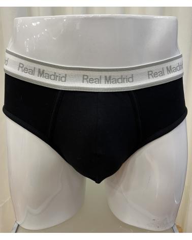 Slip Caballero Real Madrid TALLAS: s, m, l, xl; COLOR: blanco, negro  -   - PEPI GUERRA
