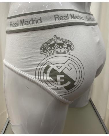 Slip Caballero Real Madrid TALLAS: s, m, l, xl; COLOR: blanco, negro  -   - PEPI GUERRA