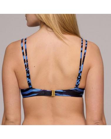 Bikini Preformado Marie Jo Swim colección Marva COLOR: azul; TALLAS: 85b, 90b, 95b, 100b, 105b, 85c, 90c, 95c, 100c
