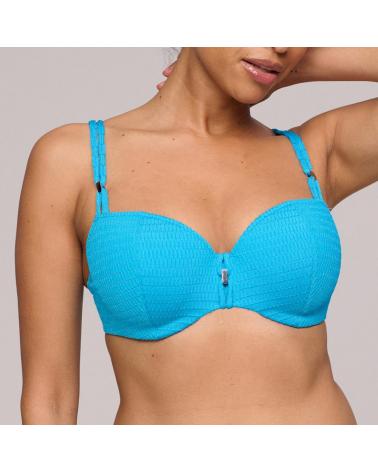 Bikini Balconet Marie Jo Swim colección Cherilyn COLOR: azul; TALLAS: 85b, 90b, 95b, 100b, 85c, 90c, 95c, 100c, 85d