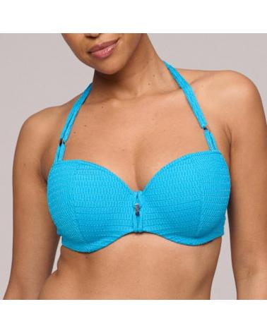 Bikini Balconet Marie Jo Swim colección Cherilyn COLOR: azul; TALLAS: 85b, 90b, 95b, 100b, 85c, 90c, 95c, 100c, 85d