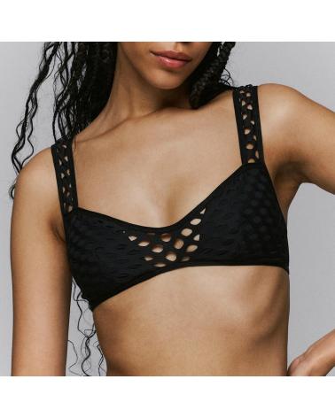 Bikini Top Sarda colección Holt TALLAS: xs, s, m, l, xl; COLOR: negro  -   - PEPI GUERRA