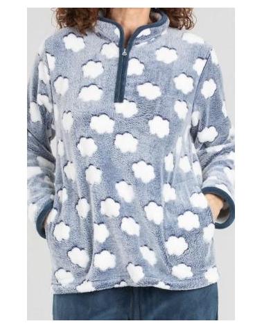 PIJAMA POLAR SRA PETTRUS NUBES 3493