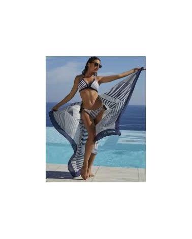 PAREO LISE CHARMEL RAYURE EN LIGNE ASB6085 TALLAS: u; COLOR: unico Temporada: ver25 - Colección Baño Mujer Online  -