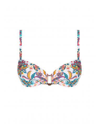 COQUEBIKINI ANTIGEL COPA D LA BAYADERE EBB4378 COLOR: blanco, negro; TALLAS: 90, 95, 85 Temporada: anteriores -