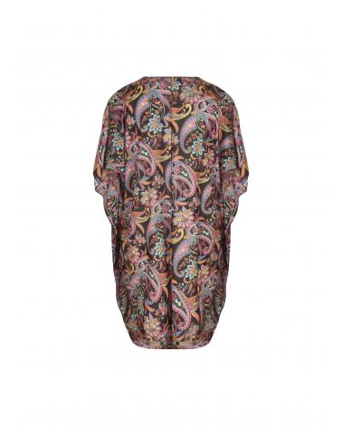 PONCHO PLAYA ANTIGEL LA BAYADERE ESB6278 TALLAS: s, m, l, xl; COLOR: blanco, negro Temporada: summer24 - Colección Baño