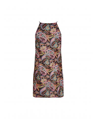 VESTIDO DE PLAYA ANTIGEL LA BAYADERE ESB1078 TALLAS: s, m, l, xl, xxl; COLOR: blanco, negro Temporada: summer24 -