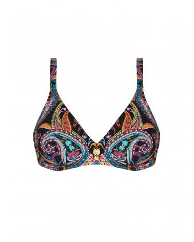 TOP TRIÁNGULO AROS ANTIGEL FBB3278 LA BAYADÈRE COLOR: blanco; TALLAS: 90c, 95c, 100c, 105c, 85d, 90d, 95d, 100d, 105d