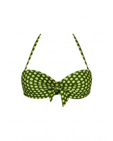 EBB7188C BANDEAU ANTIGEL LA PETILLANTE COLOR: verde; TALLAS: 90, 95, 100, 85 Temporada: ver25 - Colección Baño Mujer