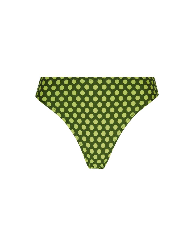 FBB1388 BRAGA BIKINI MEDIO ANTIGEL LA PETILLANTE TALLAS: s, m, l, xl, xxl; COLOR: verde Temporada: ver25 - Colección