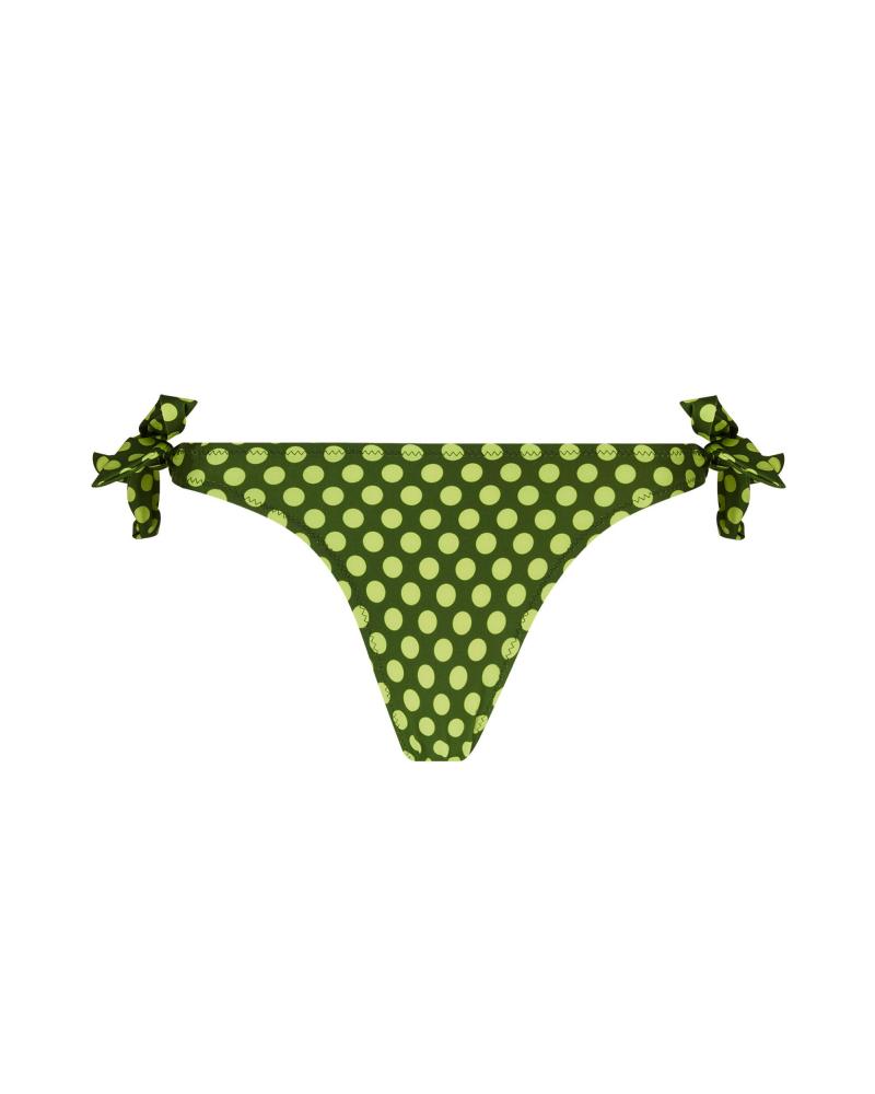EBB0188 BRAGA LAZOS ANTIGEL LA PETILLANTE TALLAS: s, m, l, xl; COLOR: verde Temporada: ver25 - Colección Baño Mujer