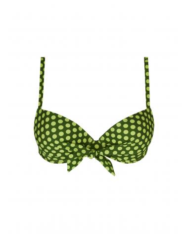 EBB4388C SUJE BIKINI ANTIGEL LA PETILLANTE COLOR: verde; TALLAS: 90, 95, 100, 85 Temporada: ver25 - Colección Baño