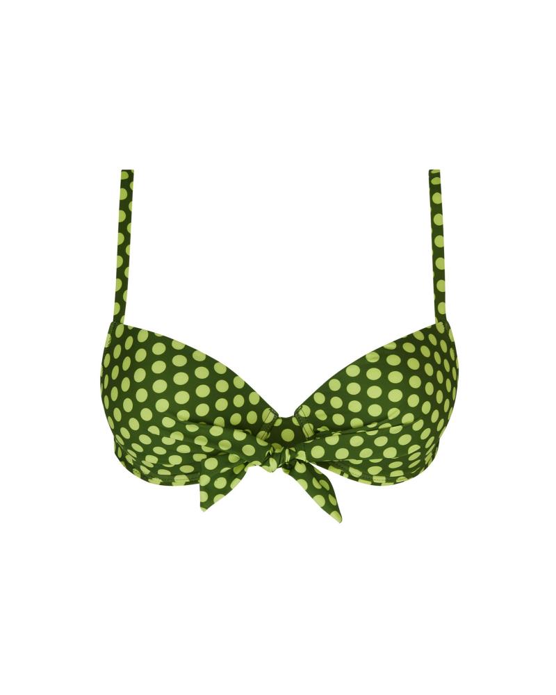 EBB4388C SUJE BIKINI ANTIGEL LA PETILLANTE COLOR: verde; TALLAS: 90, 95, 100, 85 Temporada: ver25 - Colección Baño