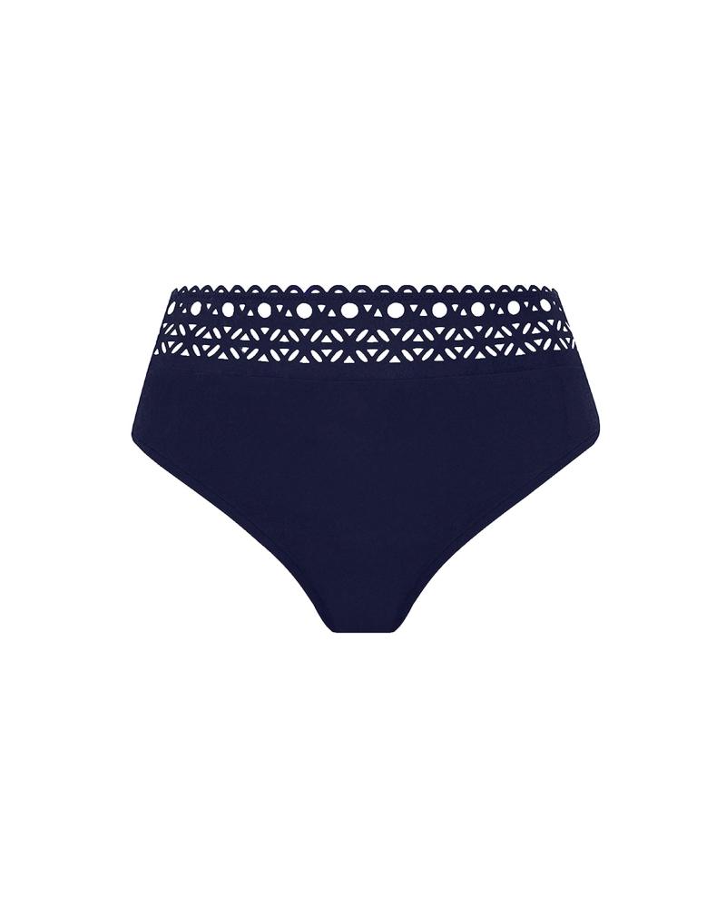 braga alta bikini Lise Charmel ajourage couture ABA0615 TALLAS: s, m, l, xl, xxl; COLOR: negro, ajourage prune