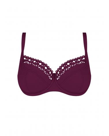 TOP BIKINI COPA E LISE CHARMEL ACOURAGE COUTURE COLOR: negro, marina couture, acourage fuchsia, acourage prune