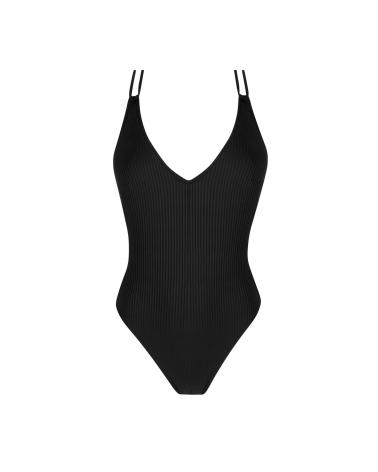 MAILLOT ANTIGEL EBB9208B LA STRICTO CHIC COLOR: negro, naranja; TALLAS: 1, 2, 3, 4  - Colección Baño Mujer Online  -