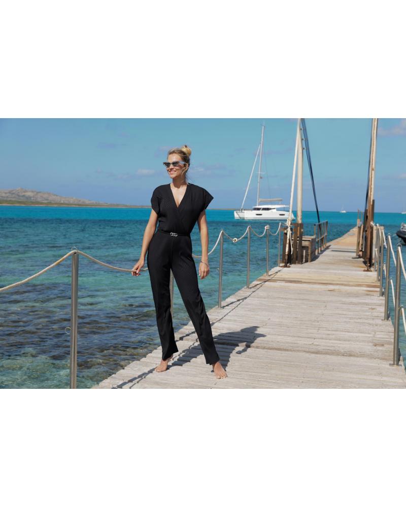 COMBI-PANTALÓN ANTIGEL ESB3008 LA STRICTO CHIC TALLAS: s, m, l; COLOR: negro  - Colección Baño Mujer Online  - PEPI