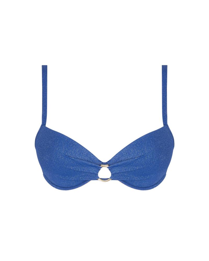 TOP ANTIGEL EBB4328 LA FASHION SIRÈNE COLOR: azul, verde; TALLAS: 85b, 90b, 95b, 100b, 85c, 90c, 95c, 100c, 85d, 90d