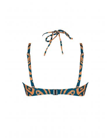 BANDEAU FLEXIBLE ANTIGEL FBB7438 LA BALINAISE COLOR: negro, naranja; TALLAS: 90c, 95c, 100c, 85d, 90d, 95d, 100d, 85e