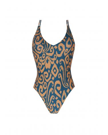 MAILLOT ANTIGEL EBB9238B LA BALINAISE COLOR: negro, naranja; TALLAS: 1, 2, 3, 4  - Colección Baño Mujer Online  - PEPI