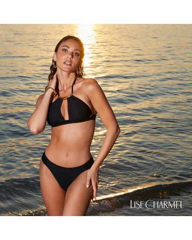 TOP BIKINI LISE CHARMEL PURE ELEGANCE ABB2089 TALLAS: s, m, l, xl; COLOR: negro Temporada: ver25 - Colección Baño Mujer