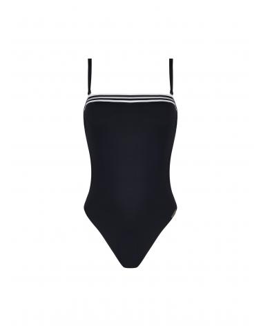 BAÑADOR BANDEAU ENERGIE NAUTIQUE ABA7235 TALLAS: s, m, l, xl; COLOR: negro, encre nautique Temporada: ver25 - Colección