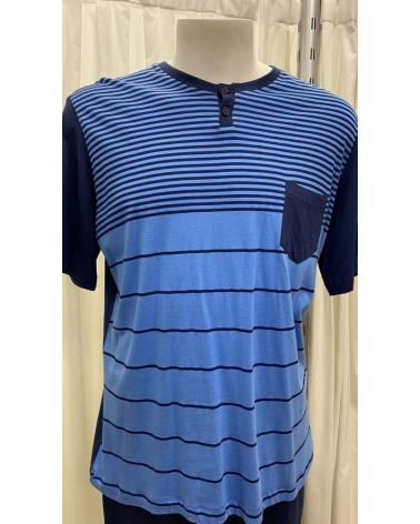 PIJAMA HOMBRE MARCA SOY 161636 TALLAS: m, l, xl; COLOR: azul Temporada: ve16 - Inicio  - PEPI GUERRA