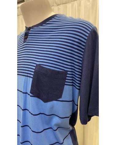 PIJAMA HOMBRE MARCA SOY 161636 TALLAS: m, l, xl; COLOR: azul Temporada: ve16 - Inicio  - PEPI GUERRA