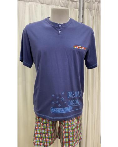 PIJAMA HOMBRE MARCA SOY 171631 TALLAS: s, m, l; COLOR: azul Temporada: ver17 - Inicio  - PEPI GUERRA
