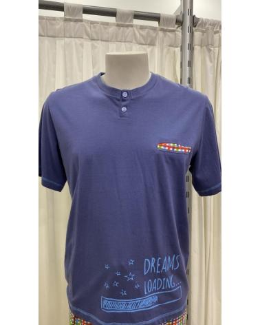 PIJAMA HOMBRE MARCA SOY 171631 TALLAS: s, m, l; COLOR: azul Temporada: ver17 - Inicio  - PEPI GUERRA