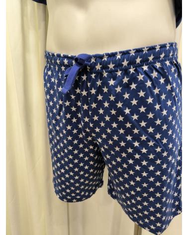 PIJAMA HOMBRE PANTALON CORTO AMERICA MARCA LOHE 5116 TALLAS: 48, 50, 52, 54; COLOR: unico Temporada: continuidad -   -