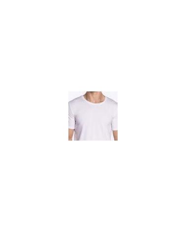 CAMISETA PUNTO BLANCO 35532-20 CUELLO REDONDO ALGODON ORGANI TALLAS: s, m, l, xl, xxl; COLOR: blanco, negro Temporada:
