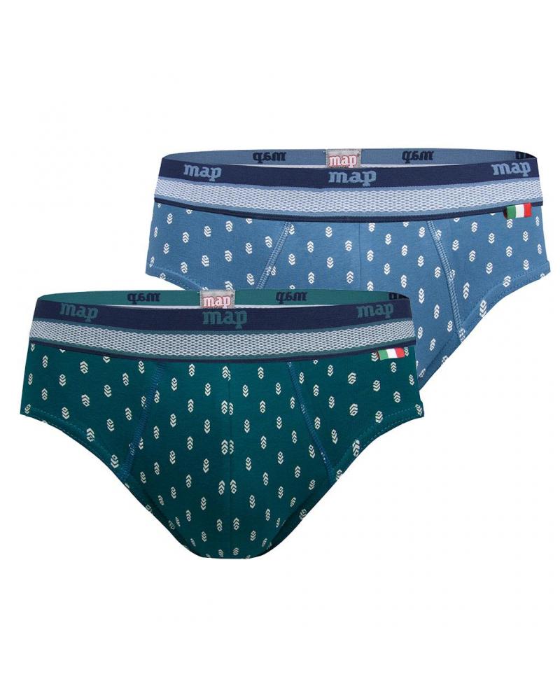 PACK 2 SLIPS MAP ETNIC 2206 TALLAS: 4, 6, 5; COLOR: unico Temporada: anteriores - Hombre Ropa Interior y baño Online  -