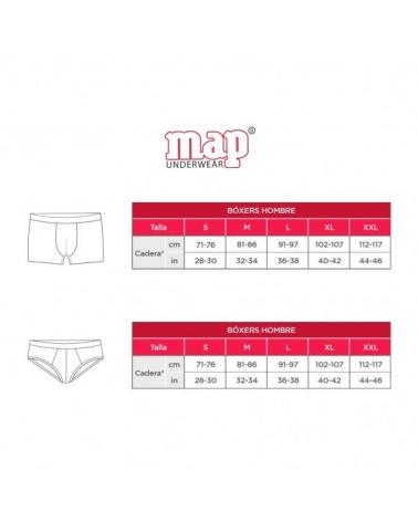 PACK 2 SLIPS MAP ETNIC 2206 TALLAS: 4, 6, 5; COLOR: unico Temporada: anteriores - Hombre Ropa Interior y baño Online  -