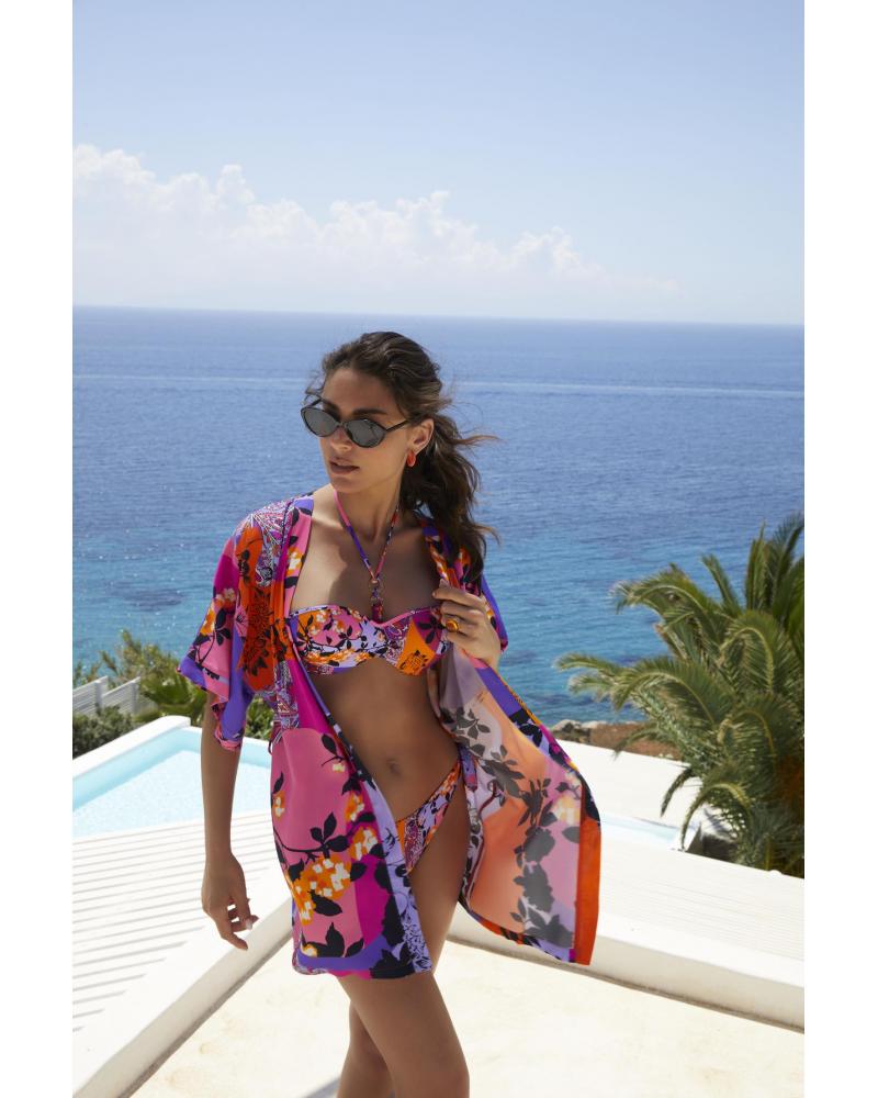 BANDEAU BIKINI LISE CHARMEL MAGIE SAKURA COPA B ABB5086 TALLAS: 90, 95, 100, 85; COLOR: unico Temporada: ver25 -